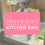 kitchen cabinet organization | kitchen organization | under kitchen sink organizer | kitchen sink cabinet