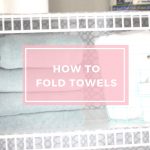 fold towels | spa towels | how to fold towels like hotel | best way to fold towels