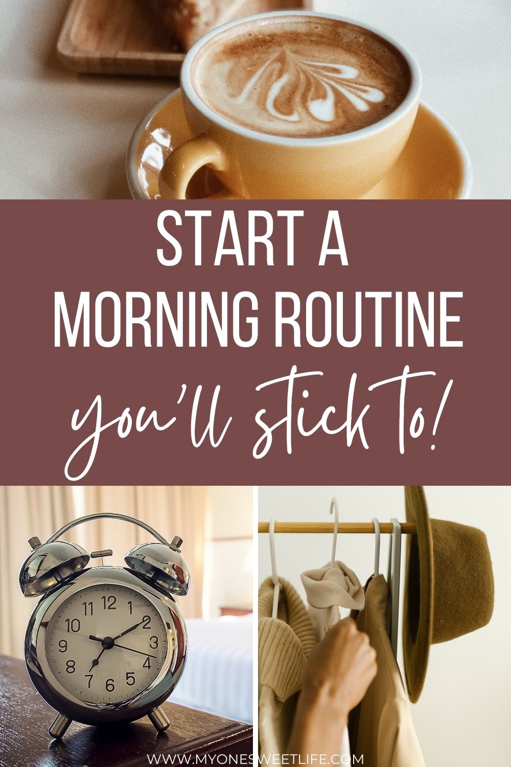 create a morning routine, simple morning routine, wake up early